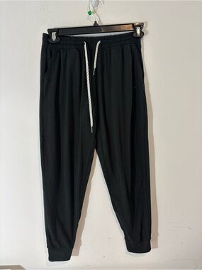 Ron Jon Womens Medium Black Casual Joggers Loungewear Elastic Band